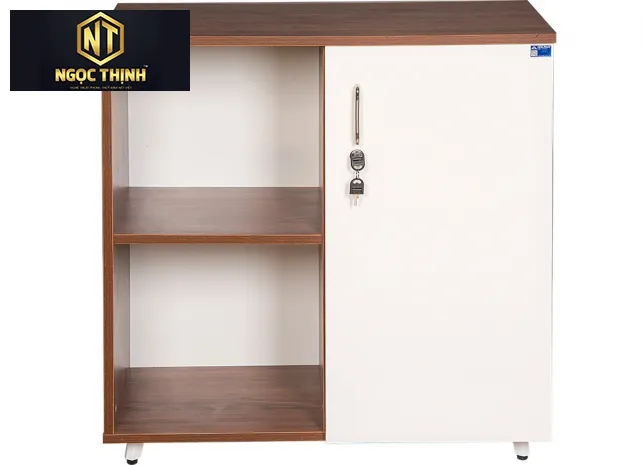 TỦ GỖ TÀI LIỆU-Tủ thấp 02 buồng LUX850-2T2